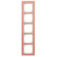 Busch-Jaeger Abdeckrahmen fünffach rosa, Retail