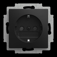 Busch-Jaeger Steckdosen Einsatz 20 EUCB-915 schwarz, Retail