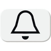 Busch-Jaeger Tastersymbol aws, Schalter weiß, Retail