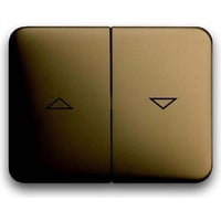 Busch-Jaeger Wippe zweiteilige Wippe für Jalousieschalter und Taster bronze, Retail