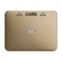 Busch-Jaeger Zentralscheibe für Cardschalter, Abdeckung bronze, Retail