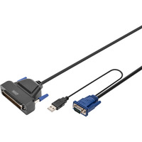 Digitus Modularer KVM-Switch Single-Port Single-Port