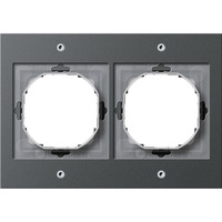 Gira Abdeckrahmen 2fach TX44 anthrazit, Retail