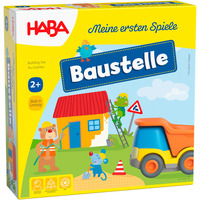 HABA Meine ersten Spiele - Baustelle, Brettspiel 