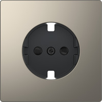 Merten Zentralplatte nickelmet grau, Retail