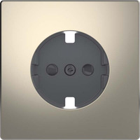 Merten Zentralplatte nickelmet grau, Retail