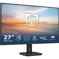 Philips 27E1N1100A, LED-Monitor 68.6 cm (27 Zoll), schwarz, FullHD, IPS, HDMI, VGA, Adaptive-Sync, Lautsprecher, 100Hz Panel