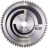 Bosch Professional PRO Multi Material Kreissägeblatt, Ø 254mm, 60Z Bohrung 30mm, für Kapp- & Gehrungssägen
