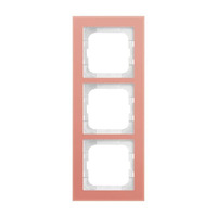 Busch-Jaeger Abdeckrahmen 3-fach rosa, Retail