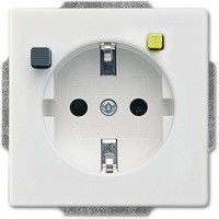 Busch-Jaeger Fehlerstromschutz Steckdose CEE 7/3 Typ F weiß, Retail