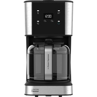 Cecotec Coffee 66 Drop & Touch, Filtermaschine edelstahl/schwarz, 950 Watt