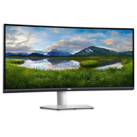 Dell S3422DW Generalüberholt, LED-Monitor 86.4 cm (34 Zoll), silber, UWQHD, VA, HDMI, DP, USB-Hub, 100Hz Panel