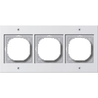 Gira Abdeckrahmen drei fach Rahmen TX44 weiß, Retail