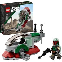 LEGO 75344 Star Wars Boba Fetts Starship - Microfighter, Konstruktionsspielzeug 