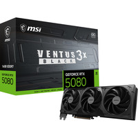 MSI GeForce RTX 5080 VENTUS 3X OC BLACK, carte graphique