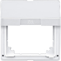 Merten Zwischenring Aquadesign mit Klappdeckel, Befestigung/Montage weiß, Retail