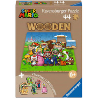 Ravensburger Wooden Puzzles Kids - Super Mario 44 Teile