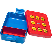 Room Copenhagen LEGO Lunch Box Iconic Classic, Lunch-Box blau/rot