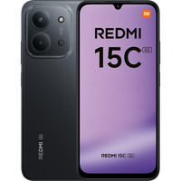 Xiaomi Redmi 15C 5G 128GB, Handy Midnight Black, Hyper OS, 4 GB
