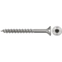 fischer Spanplattenschraube PowerFast II 4,5x70 Senkkopf TX 100 Stück, mit Teilgewinde, Edelstahl A2