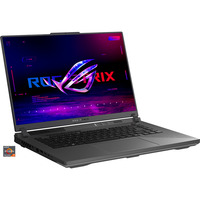 ASUS ROG Strix G16 (G614FP-S5005), Gaming-Notebook grau, AMD Ryzen 9 9955HX, NVIDIA GeForce RTX 5070, 32 GB DDR5, 1 TB (1 TB SSD), ohne Betriebssystem