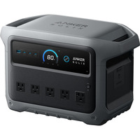 Anker SOLIX C1000 Gen 2 Powerstation, 1024Wh/2000W, Powerbank grau/schwarz, 2.000 Watt, 2.400 Watt