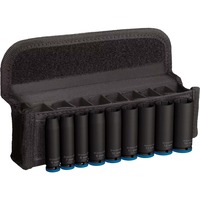 Bosch Professional PRO Impact Steckschlüsseleinsatz-Set 1/4", 9-teilig schwarz, tief