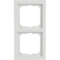 Busch-Jaeger Rahmen zwei-fach future linear 1722-184K Kunststoff glänzend Unterputz IP20 weiß (glänzend), Retail