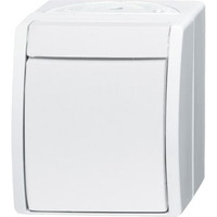 Busch-Jaeger Wechselschalter 2601/6 W-54 weiß, Retail