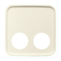 Busch-Jaeger Zentralscheibe, Rahmen weiß, Retail