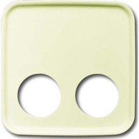 Busch-Jaeger Zentralscheibe, Rahmen weiß, Retail