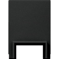 Gira Adapter Leitungseinführung Kanal 13 x 25 mm K P System schwarz, Retail