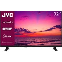 JVC LT-32VAH3355, LED-Fernseher 80 cm (32 Zoll), schwarz, WXGA, Tripple Tuner, Smart TV, Android Betriebssystem