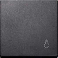 Merten Wippe Licht Wechselschalter Kreuzschalter Taster einteilig anthrazit, Retail