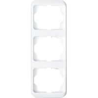 Busch-Jaeger Rahmen 3-fach senkrecht 1733-24G weiß, Retail