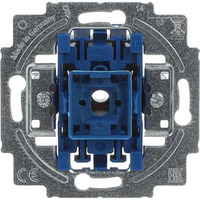 Busch-Jaeger Wippschalter-Einsatz Kreuzschalter 230 Volt 10 Ampere Typ 2000/7 US blau, Retail