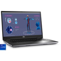 Dell Precision 7780-M6HGP, Notebook grau, Windows 11 Pro 64-Bit, 43.9 cm (17.3 Zoll) & 60 Hz Display, 1 TB SSD