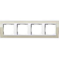 Gira Abdeckrahmen vierfach, Abdeckung Retail