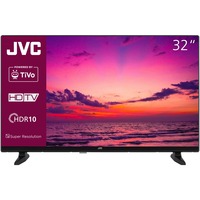 JVC LT-32VH5355, LED-Fernseher 80 cm (32 Zoll), schwarz, WXGA, Tripple Tuner, Smart TV, TiVo Betriebssystem