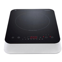 Medion LIFE Induktionskochplatte MD 18490  schwarz/weiß, 2.000 Watt