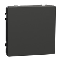 Merten Blindabdeckung für Relais und Unterputzgeräte mit Schraubbefestigung anthrazit, Retail