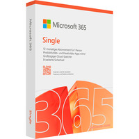 Microsoft Office M365 Single1 Person , Office-Software Deutsch, 1 Jahr für PC und MAC