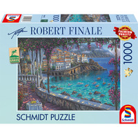 Schmidt Spiele Robert Finale: Amalfi Küste, Puzzle 1000 Teile