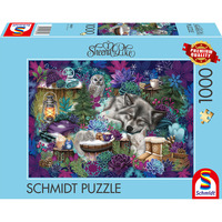 Schmidt Spiele Sheena Pike: Wintertraum, Puzzle 1000 Teile