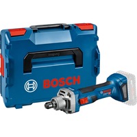 Bosch Professional Akku-Geradschleifer GGS 18V-20 Professional solo blau/schwarz, ohne Akku und Ladegerät, in L-BOXX