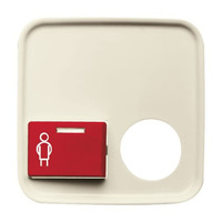 Busch-Jaeger Zentralscheibe, Zentralplatte weiß, Retail