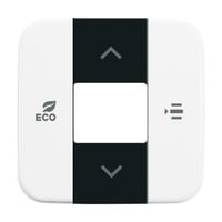 Busch-Jaeger Zentralscheibe alpinws, Abdeckung weiß, Retail