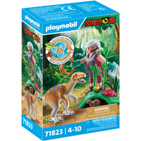 PLAYMOBIL 71823 Dinos Velociraptor, Konstruktionsspielzeug 
