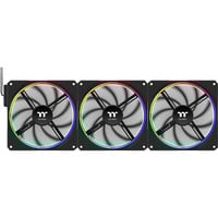 Thermaltake TS 140 EX RGB, Gehäuselüfter schwarz, 3er Pack, 140 mm