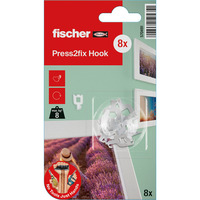 fischer Press2fix Haken Bilderkralle  8 Stück, wasserfest